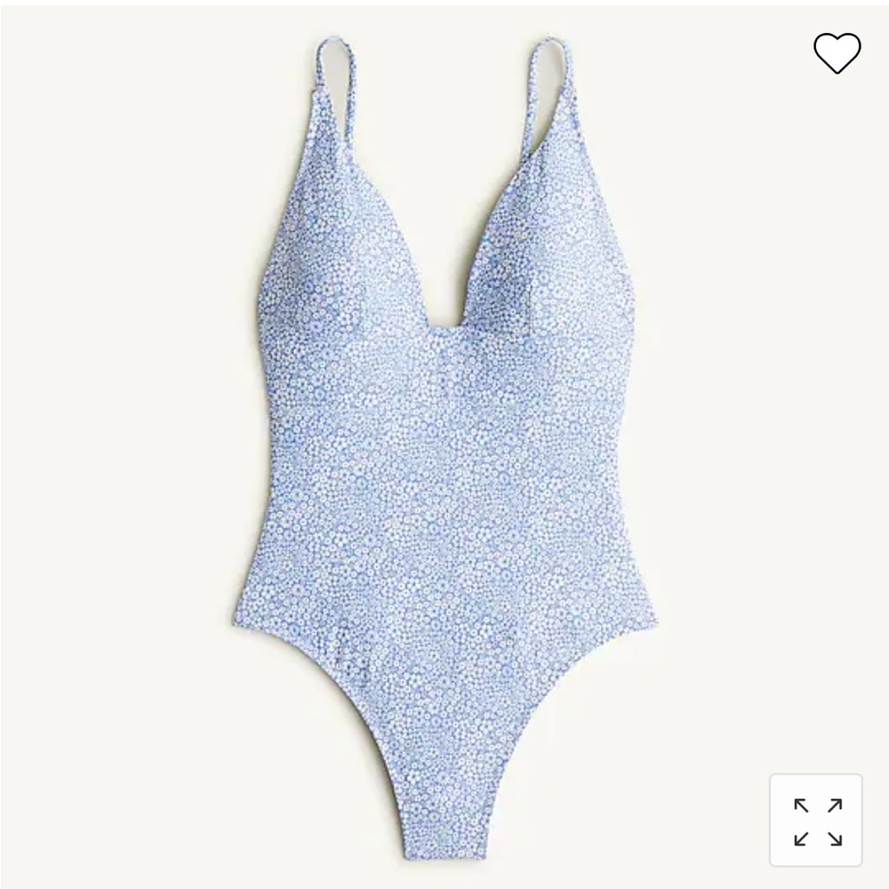 NWT J. Crew Plunge One-Piece